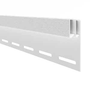 Dual Undersill/Finish Trim Matte Royal White 12 ft. 6 in.