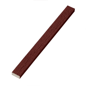 Diamond Kote® 4/4 in. x 2 in. x 16 ft. Woodgrain Trim Bordeaux