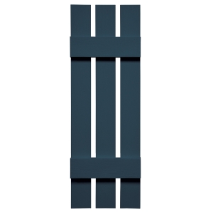 12 in. x 43 in. Board-N-Batten Shutter Classic Blue #036