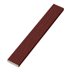 Diamond Kote® 4/4 in. x 3 in. x 16 ft. Woodgrain Trim Bordeaux