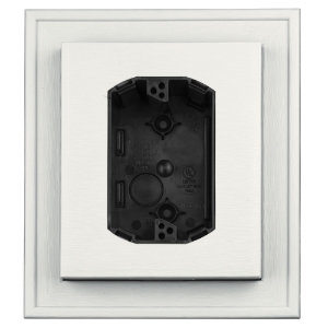 UL Electrical Mount Block #123 CT Colonial White