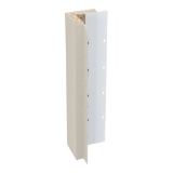 Diamond Kote® 5/4 in. x 4 in. x 16 ft. Brushed Smooth Outside Corner Glacier Fog - 1 per pack