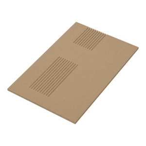 Diamond Kote® 3/8 in. x 12 in. x 16 ft. Vented Soffit Brushed Smooth French Gray