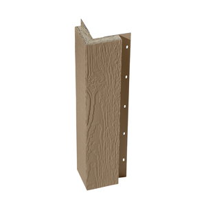 Diamond Kote® 5/4 in. x 4 in. x 10 ft. Woodgrain Outside Corner French Gray - 1 per pack