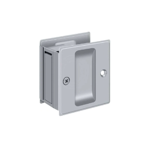 Ives 990 Pocket Door Passage 626 Satin Chrome - Model: 990A26D