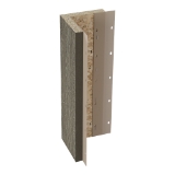 Diamond Kote® 5/4 in. x 6 in. x 10 ft. Woodgrain Outside Corner w/Nail Fin  Denali