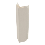 Diamond Kote® 5/4 in. x 4 in. x 16 ft. Rabbeted Brushed Smooth Outside Corner w/Nail Fin Glacier Fog - 1 per pack