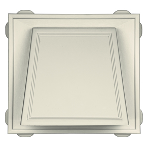 6" Hooded Vent #082 Linen