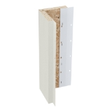 Diamond Kote® 5/4 in. x 6 in. x 16 ft. Brushed Smooth Outside Corner Light Gray - 1 per pack