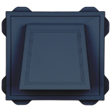 4" Hooded Vent #423 CT Midnight Blue