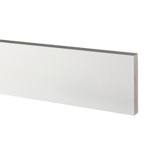 AZEK Trim 6/4 in. x 8 in. x 20 ft. Frontier PVC Woodgrain/Smooth Classic White AF15008240