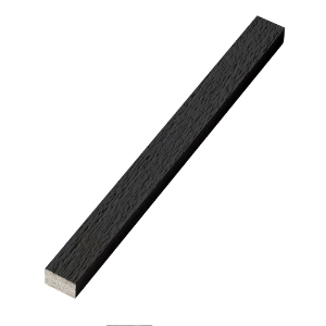 Diamond Kote® 5/4 in. x 2 in. x 16 ft. Woodgrain Trim Onyx