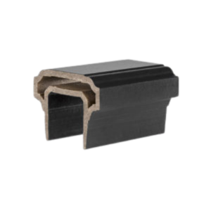 TimberTech Rail 4-inch Sample Premier Rail Black SAMP-APRB