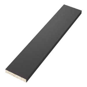 Diamond Kote® 4/4 in. x 4 in. x 16 ft. Brushed Smooth Trim Graphite