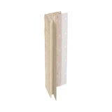 Diamond Kote® 5/4 in. x 4 in. x 10 ft. Rabbeted Woodgrain Outside Corner w/Nail Fin Sand - 1 per pack