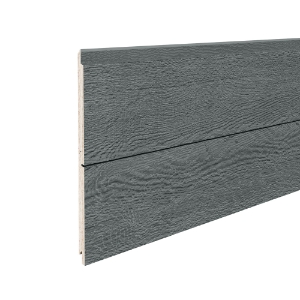 Nickel Gap Woodgrain 16 ft. Siding Smoky Ash