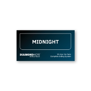 Diamond Kote®  ID Signage 3x1.25 - Midnight