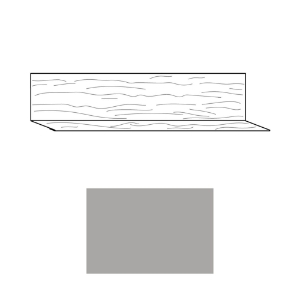 Brick Ledge Flashing 10 ft. Silver Lining
