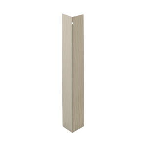 Diamond Kote® Oyster Shell 3/8 in. x 12 in. Individual Metal Outside Corner Vertical Grain 25/ct
