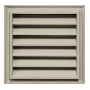 12 in. x 12 in. Square Louver Gable Vent #072 CT Meadow Blend