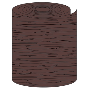 14.53 in. x 50 ft. Aluminum Trim Coil Woodgrain Brown 502