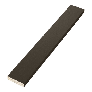 Diamond Kote® 4/4 in. x 3 in. x 16 ft. Brushed Smooth Trim Coffee