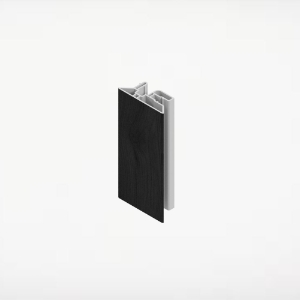 3 in. Quick Click Single Piece Adapter 10 ft. Charred Black