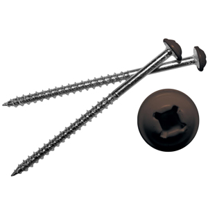 3 in. Shutter Screw Musket Brown #010 12/bag