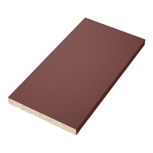 5/4 in. x 10 in. x 16 ft. Brushed Smooth Trim Bordeaux