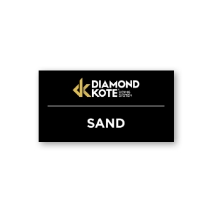 Diamond Kote®  ID Signage 4 in. x 2 in.  - Sand