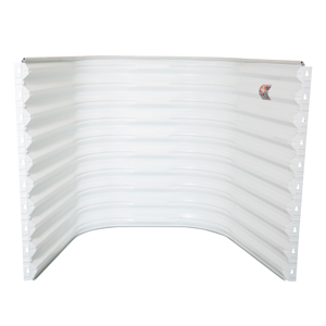 Area  Well 68 in.W x 36 in.D x 72 in.H Wall Mount White