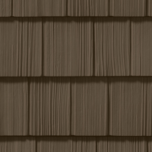 Northwoods Single 7 Straight Edge Rough Split Shake Sable Brown