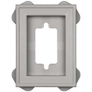 Recessed Mini Mount Block CT Graystone 171