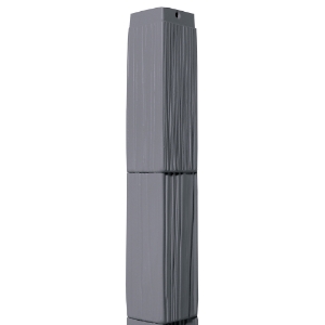 10 in. Staggered Shake Outside Corner Post Kit 915 Midnight Surf 60 in.