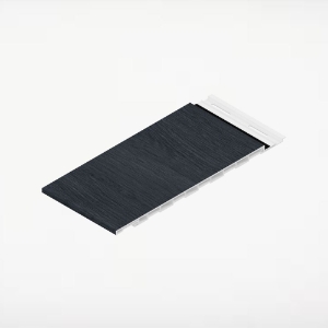 12 in. Seamless Shadowline Wall Panel 16 ft. Blue River 4/pk ChamCl