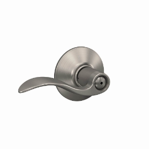 F40 Privacy Accent Lever 619 Satin Nickel - Box Pack