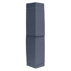 7 in. Split Shake Outside Corner Post Kit 908 Marine Blue 56 in.