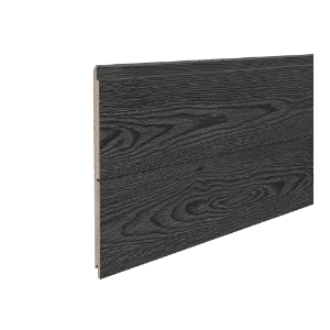 Diamond Kote® 8 in. Nickel Gap WoodMark Siding Ebony Pine