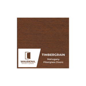 Waudena Mahogany Timbergrain Skin Sample