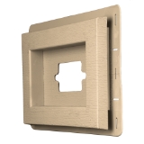 Water Management Horizontal Recessed Mount Block #165 DK Biscuit