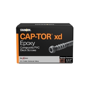 10x2-1/2 Epoxy Coated Screws Brown #34 (Mesa,BoulderBrown) 100 sq. ft.