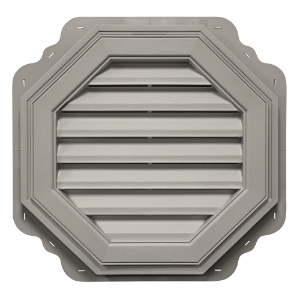 22 in. Octagon Louver Gable Vent #057 CT Glacier Blend