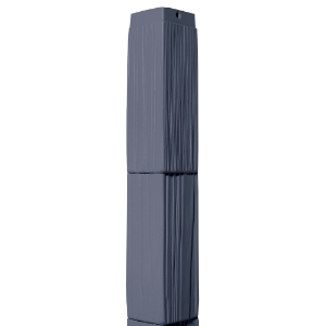 10 in. Staggered Shake Outside Corner Post Kit 908 Marine Blue 60 in.