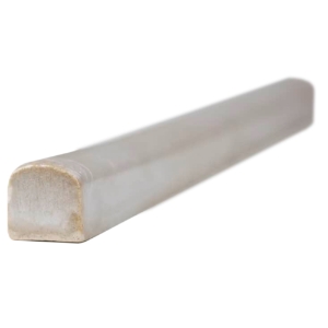 Erin Adams Tempered Snow Drift Bullnose Trim 3 in. x 11-3/4 in.