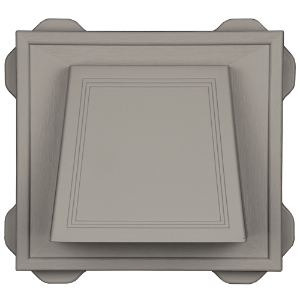 4" Hooded Vent #057 CT Glacier Blend