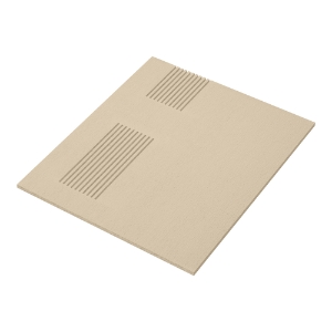 Diamond Kote® 3/8 in. x 16 in. x 16 ft. Vented Soffit Brushed Smooth Sand