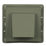 Water Management 4" Hooded Vent #316 Olive