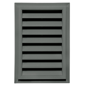 12 in. x 18 in. Rectangle Louver Gable Vent #237 Sagebrook