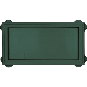 Recessed Jumbo Mount Block #028 Forest Green