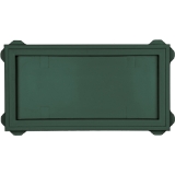 Recessed Jumbo Mount Block #028 Forest Green